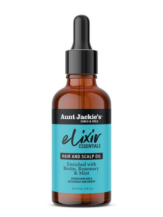 AUNT JACKIES ELIXER ESSENTIALS HAIR & SCALP OIL 2OZ - Beautylicious Canada