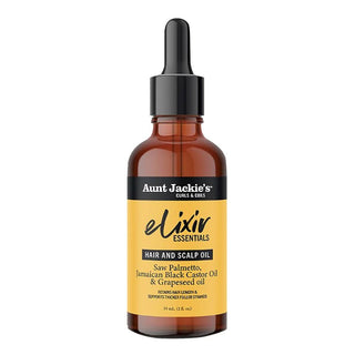 AUNT JACKIES ELIXER ESSENTIALS HAIR & SCALP OIL 2OZ - Beautylicious Canada