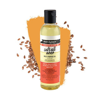 AUNT JACKIE'S FLAX SOFT ALL OVER OIL 8OZ - Beautylicious Canada