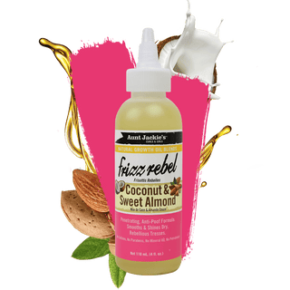 AUNT JACKIE'S FRIZZ REBEL COCONUT & SWEET ALMOND OIL 6OZ - Beautylicious Canada