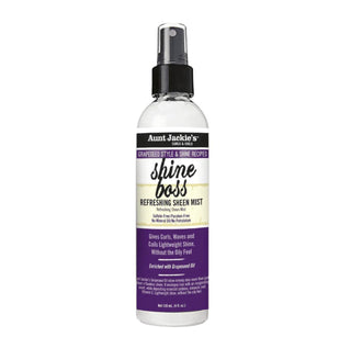 AUNT JACKIE'S Grapeseed Shine Boss Refreshing Sheen Mist (4oz) - Beautylicious Canada
