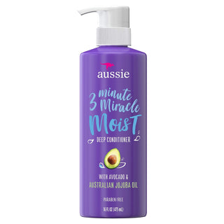 AUSSIE 3 MINUTE MIRACLE MOIST DEEP CONDITIONER 16OZ - Beautylicious Canada