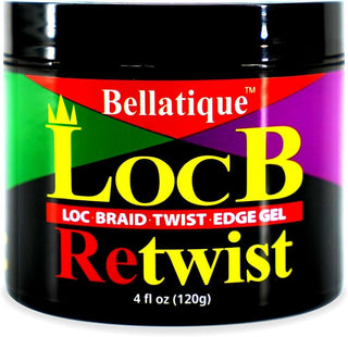 BELLATIQUE LOCB MAXIMUM HOLD LOC BRAID TWIST EDGE GEL 4OZ - Beautylicious Canada