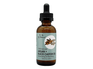 BY NATURE ARGAN + BLACK CASTOR OIL 2OZ - Beautylicious Canada