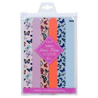 CALA NAIL FILES: BUTTERFLY (6PCS) *70112 - Beautylicious Canada