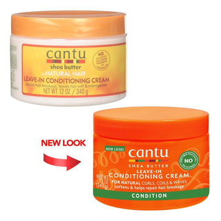 CANTU Shea Butter Leave In Conditioning Cream 12OZ - Beautylicious Canada