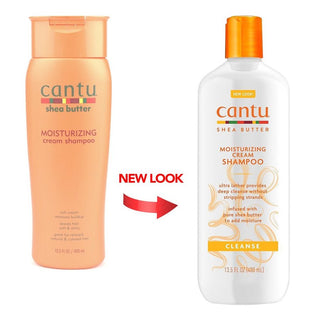 CANTU Shea Butter Moisturizing Cream Shampoo 13.5OZ - Beautylicious Canada
