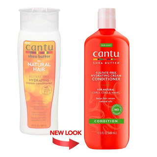 CANTU Shea Butter Sulfate Free Hydrating Cream Conditioner 13.5OZ - Beautylicious Canada