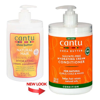 CANTU Shea Butter Sulfate Free Hydrating Cream Conditioner 24OZ - Beautylicious Canada