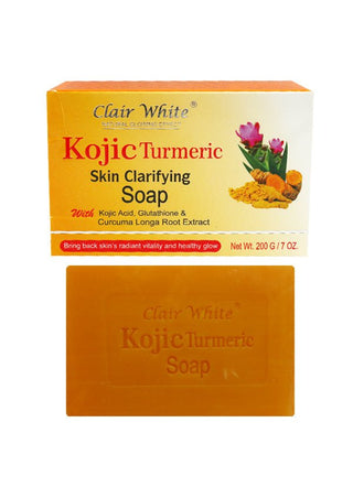 CLAIR WHITE KOJIC CURCUMA SOAP 7OZ - Beautylicious Canada
