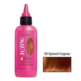 CLAIROL JAZZING HAIR COLOR - 30 SPICED COGNAC 3 OZ - Beautylicious Canada