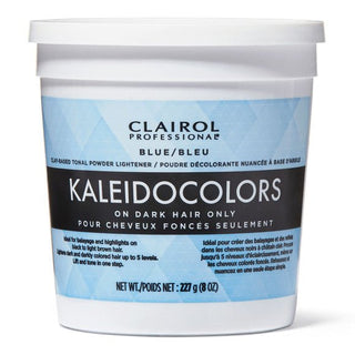 CLAIROL Kaleidocolors Blue Powder Lightener 8 OZ - Beautylicious Canada