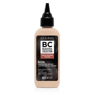 CLAIROL PROFESSIONAL BC SEMI - PERM. COLOR - B12D MEDIUM ASH BROWN 3OZ - Beautylicious Canada