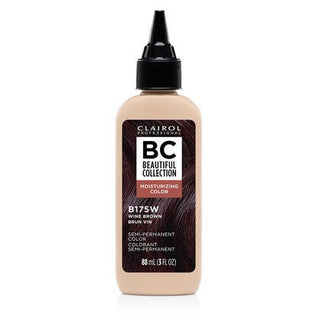 CLAIROL PROFESSIONAL BC SEMI - PERM. COLOR - B175W WINE BROWN 3OZ - Beautylicious Canada