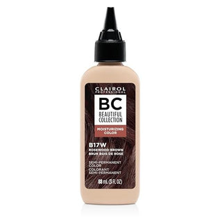 CLAIROL PROFESSIONAL BC SEMI - PERM. COLOR - B17W ROSEWOOD BROWN 3OZ - Beautylicious Canada