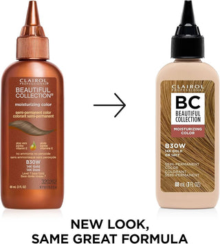 CLAIROL PROFESSIONAL BC SEMI - PERM. COLOR - B30W 14K GOLD 3OZ - Beautylicious Canada