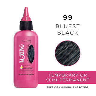 CLAIROL PROFESSIONAL JAZZING HAIR COLOR 99 BLUEST BLACK 3OZ - Beautylicious Canada