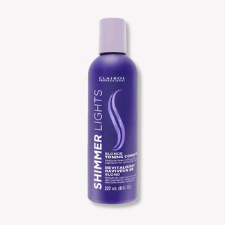 CLAIROL PROFESSIONAL SHIMMER LIGHTS BLONDE TONING CONDITIONER 8OZ - Beautylicious Canada