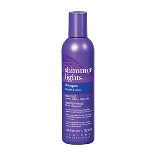 CLAIROL PROFESSIONAL SHIMMER LIGHTS BLONDE TONING SHAMPOO 8OZ - Beautylicious Canada