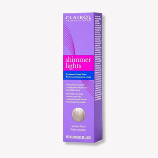 CLAIROL PROFESSIONAL SHIMMER LIGHTS PERSONAL CREAM TONER SMOKY PEARL 2OZ - Beautylicious Canada