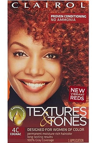 CLAIROL TEXTURES & TONES Permanent Hair Color Kit 4C - Beautylicious Canada