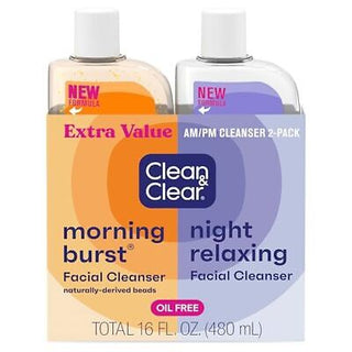 CLEAN&CLEAR CLEANSERS MORNING BURST & FACIAL CLEANSER 16OZ - Beautylicious Canada