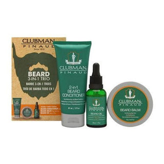 CLUBMAN BEARD 3IN1 TRIO KIT - Beautylicious Canada
