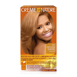 CREME OF NATURE Moisture - Rich Hair Color C41 HONEY BLOND - Beautylicious Canada