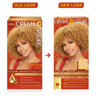 CREME OF NATURE PERMANENT HAIRCOLOR GINGER BLONDE 10.01 - Beautylicious Canada