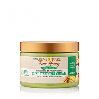 CREME OF NATURE Pure Honey Hair Food Curl Defining Cream 11.5oz - Beautylicious Canada