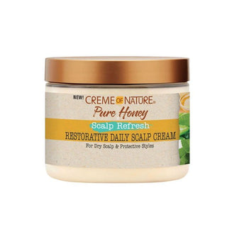Creme of Nature Pure Honey Scalp Refresh Restorative Daily Scalp Cream 4.7oz - Beautylicious Canada