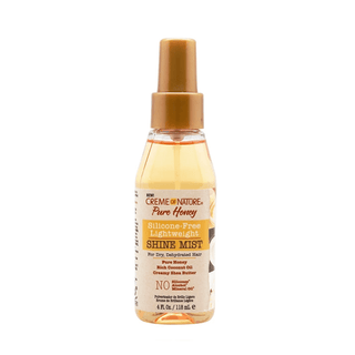 Creme of Nature Pure Honey Silicone - Free Lightweight Shine Mist 4oz - Beautylicious Canada
