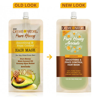 CREME OF NATURE Smoothing & Frizz Control Hair Mask - Beautylicious Canada