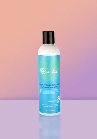 CURLS CREAMY CURL CLEANSER SULFATE FREE SHAMPOO 8oz - Beautylicious Canada