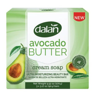 DALAN ULTRA MOISTURIZING BEAUTY BAR - AVOCADO BUTTER CREAM SOAP - Beautylicious Canada
