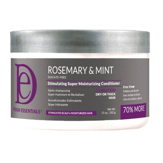 DESIGN ESSENTIALS ROSEMARY & MINT STIMULATING SUPER MOISTURIZING CONIDIONER