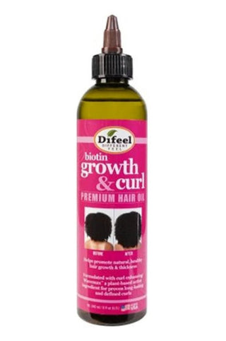 DI FEEL BIOTIN GROWTH & CURL PREMIUM OIL 8OZ - Beautylicious Canada
