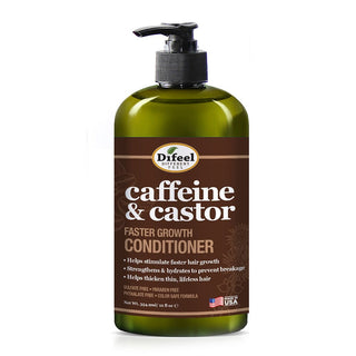 DIFEEL Caffeine & Castor Conditioner for Faster Hair Growth 12 oz. - Beautylicious Canada