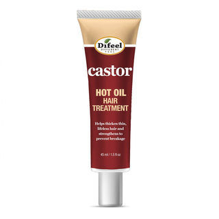 DIFEEL Hot Oil Hair Treatment with Castor Oil 1.5 oz. - Beautylicious Canada
