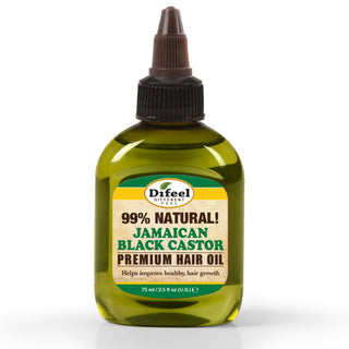 DIFEEL JAMAICAN BLACK CASTOR PREMIUM HAIR GROWTH OIL 2.5OZ - Beautylicious Canada