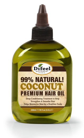 DIFEEL Premium Natural Hair Oil - Coconut Oil 7.1 oz. - Beautylicious Canada