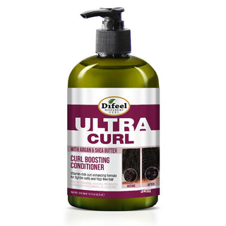 DIFEEL Ultra Curl with Argan & Shea Butter - Curl Boosting Conditioner 12 oz - Beautylicious Canada