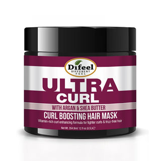 DIFEEL Ultra Curl with Argan & Shea Butter - Curl Boosting Hair Mask 12 oz. - Beautylicious Canada