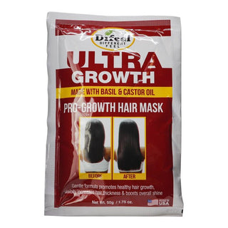 DIFEEL Ultra Growth Basil & Castor Oil Hair Growth Hair Mask Packet 1.75OZ - Beautylicious Canada