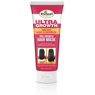 DIFEEL Ultra Growth Basil & Castor Oil Pro Growth Hair Mask 8 oz. - Beautylicious Canada