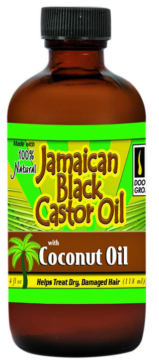 Doo Gro Jamaican Black Caster Oil - Coconut 4oz - Beautylicious Canada