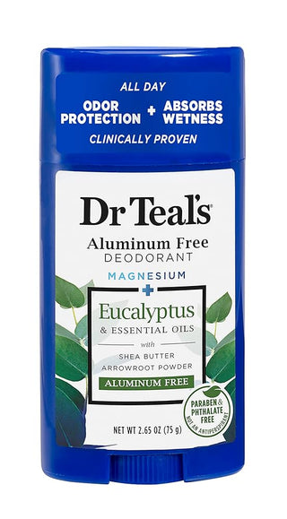 DR. TEALS ALUMINUM FREE EUCALYPTUS DEODORANT 2.65OZ - Beautylicious Canada