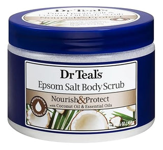 Dr Teal's Body Scrub Nourish & Protect 16 OZ - Beautylicious Canada