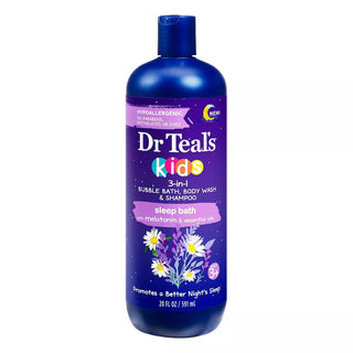 DR TEALS Kids 3 - in - 1 Sleep Bath with Melatonin & Essential Oils 20 OZ - Beautylicious Canada