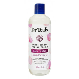 Dr Teal’s Rose Witch Hazel Facial Toner 16OZ - Beautylicious Canada